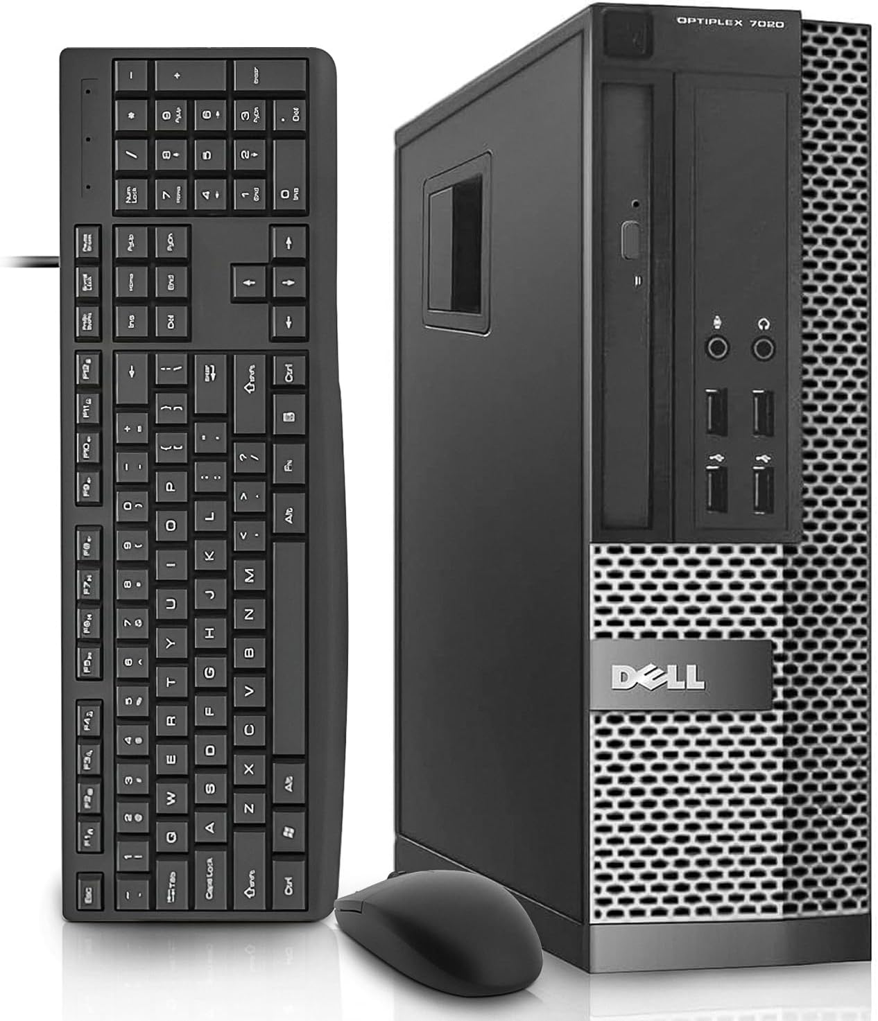 Dell OptiPlex 7020 Desktop Computer, 32GB Ram New 1TB SSD, Intel Quad Core i7 4790 up to 4.0GHz, AC8260 Built-in WiFi 5, Dual Monitor Supported, DVD-RW HDMI Windows 10 Pro (Renewed)