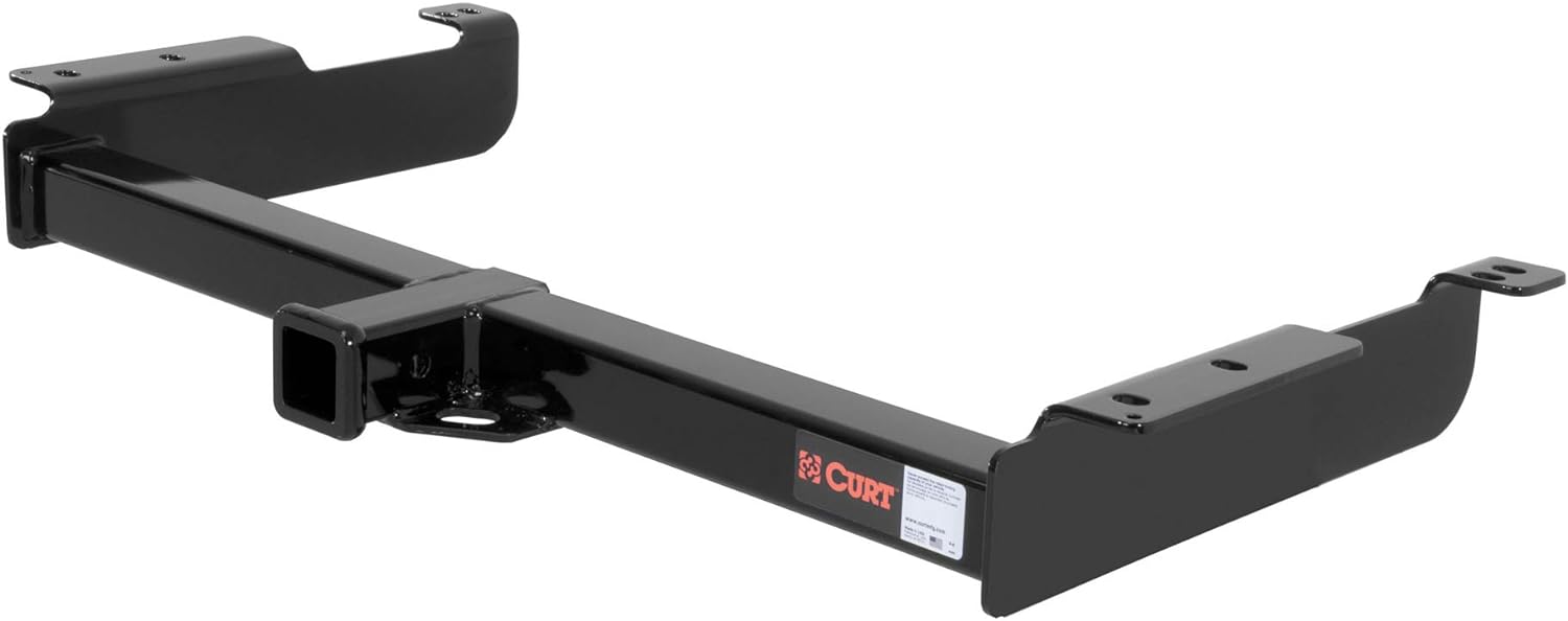 CURT 13040 Class 3 Trailer Hitch, 2-Inch Receiver, Compatible with Select Chevrolet Express, GMC Savana, Black