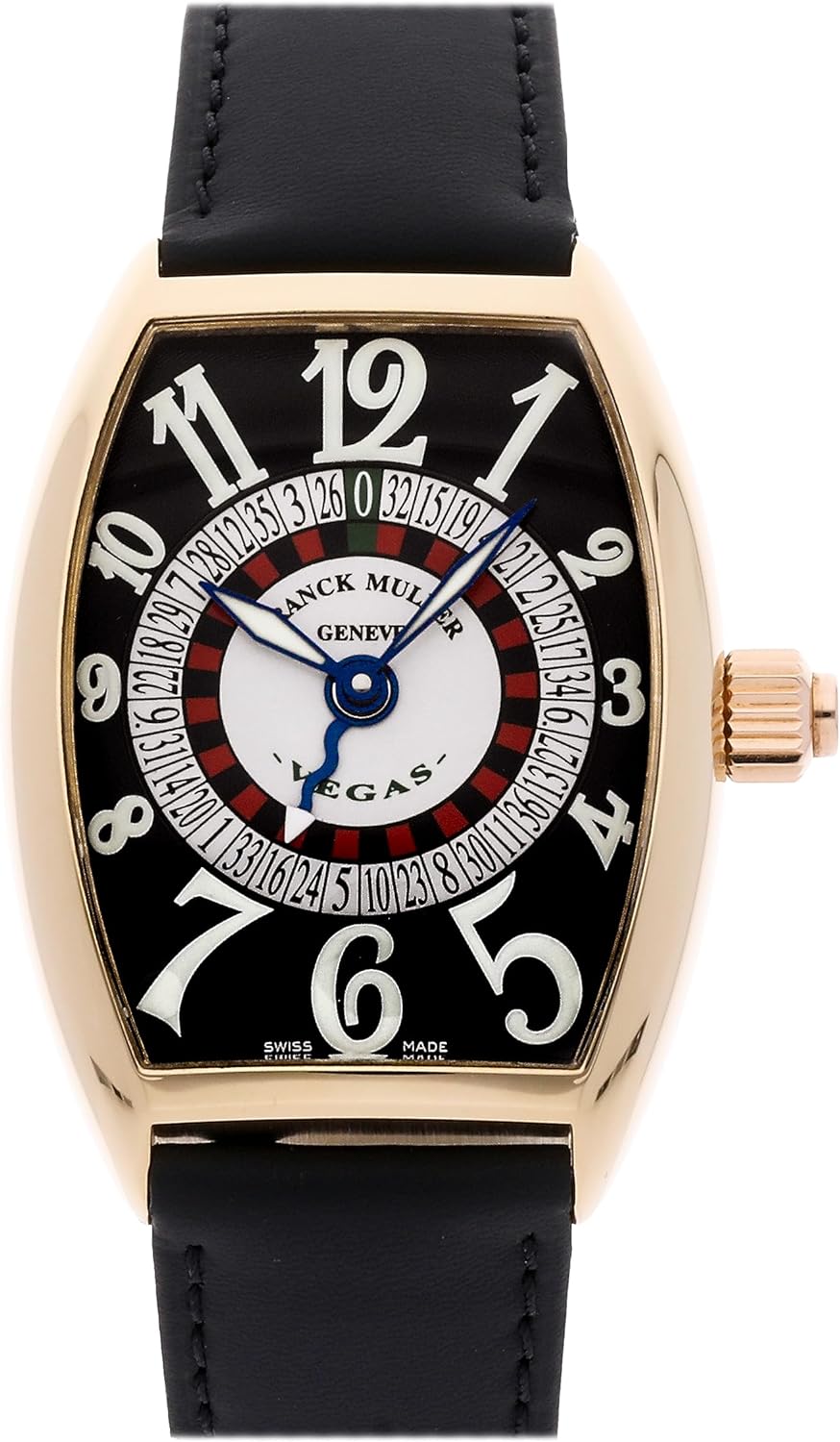 Franck Muller Cintree Curvex Automatic Black Dial Watch 5850VEGAS BLK (Pre-Owned)