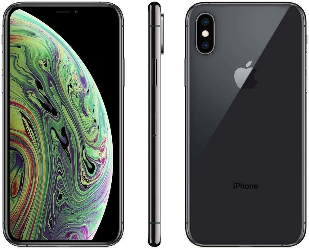 Apple iPhone XS, US Version, 256GB, Space Gray - Unlocked (Renewed)