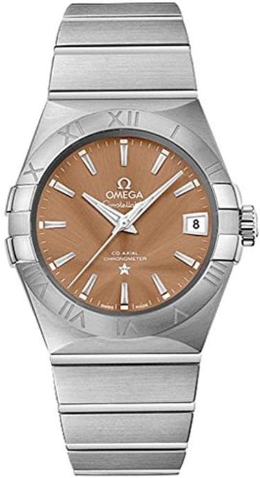 Omega Men's 12310382110001 Constellation Analog Display Swiss Automatic Silver Watch