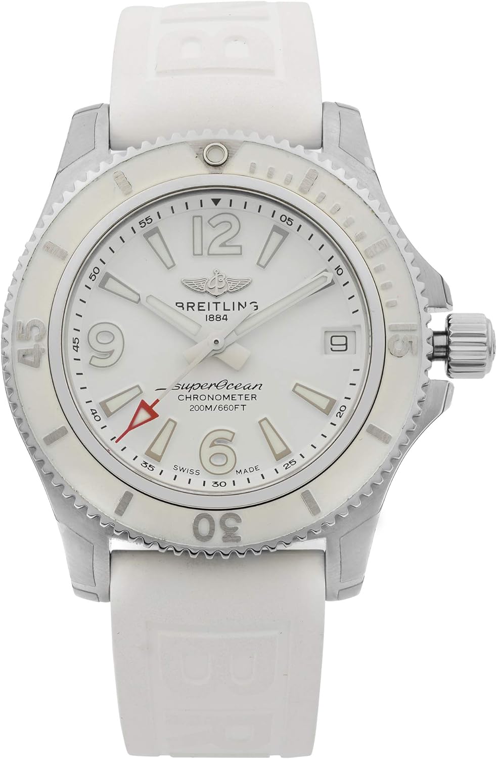 Breitling Superocean 36mm White Watch