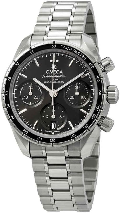 Omega Speedmaster Chronograph Automatic Black Dial Men's Watch 324.30.38.50.01.001