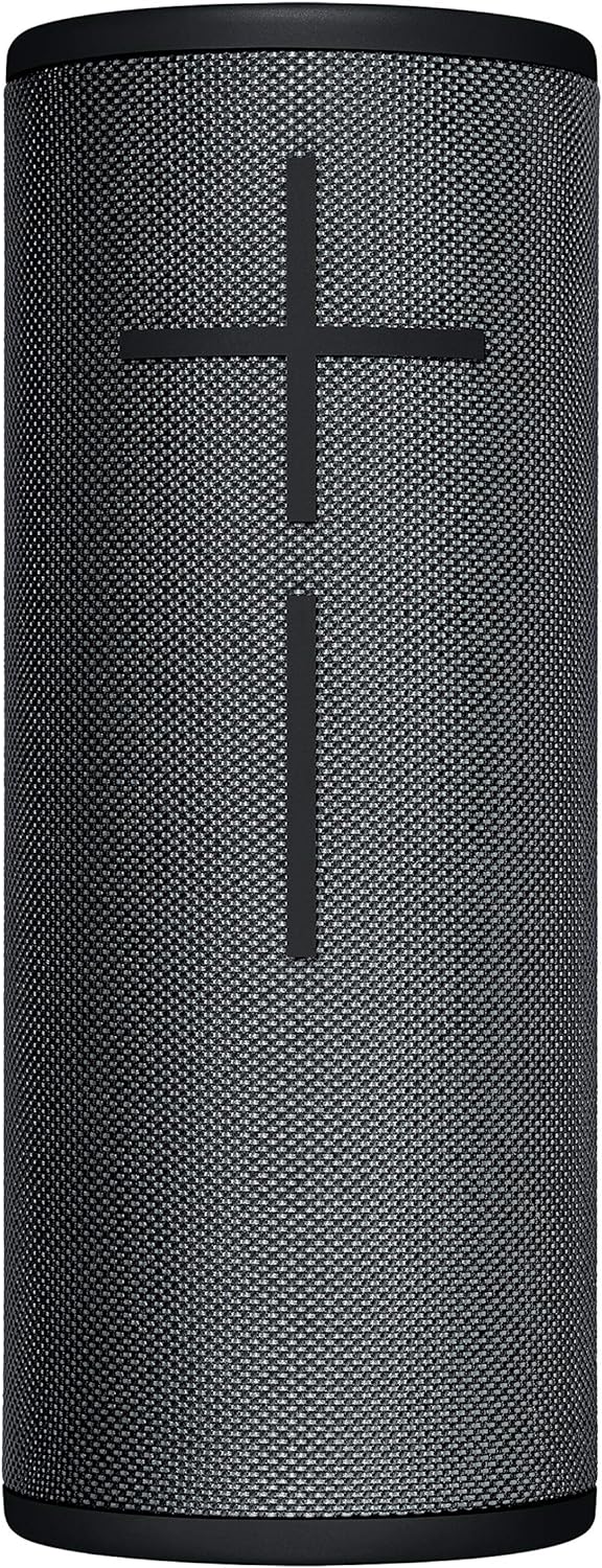 Ultimate Ears Boom 3 Wireless Bluetooth Speaker, Bold Sound + Deep Bass, Bluetooth, Magic Button, Waterproof, 15 Hours Battery, Range of 150 ft, Night Black