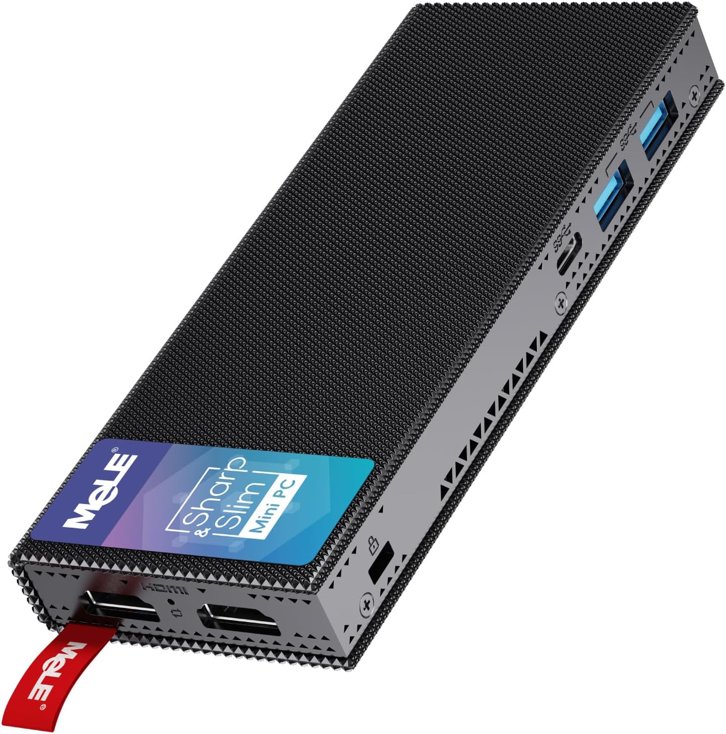 MeLE Fanless Mini PC Stick PCG02 Pro N5105 8GB/256GB Windows 11 Pro WiFi5 USB PD3.0 Micro Computer Stick Dual HDMI 4K Gigabit Ethernet BT5.1 Small PC on Business Office Industrial IOT Media Home