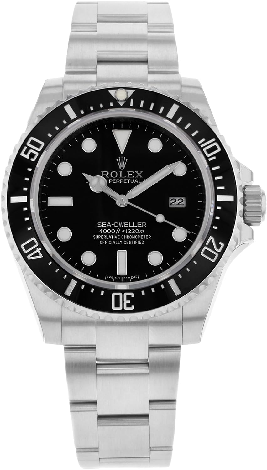 Rolex Seadweller Black Dial Stainless Steel Mens Watch 116600BKSO