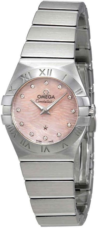 Omega Constellation Pink Mother of Pearl Dial Ladies Watch 123.10.24.60.57.002