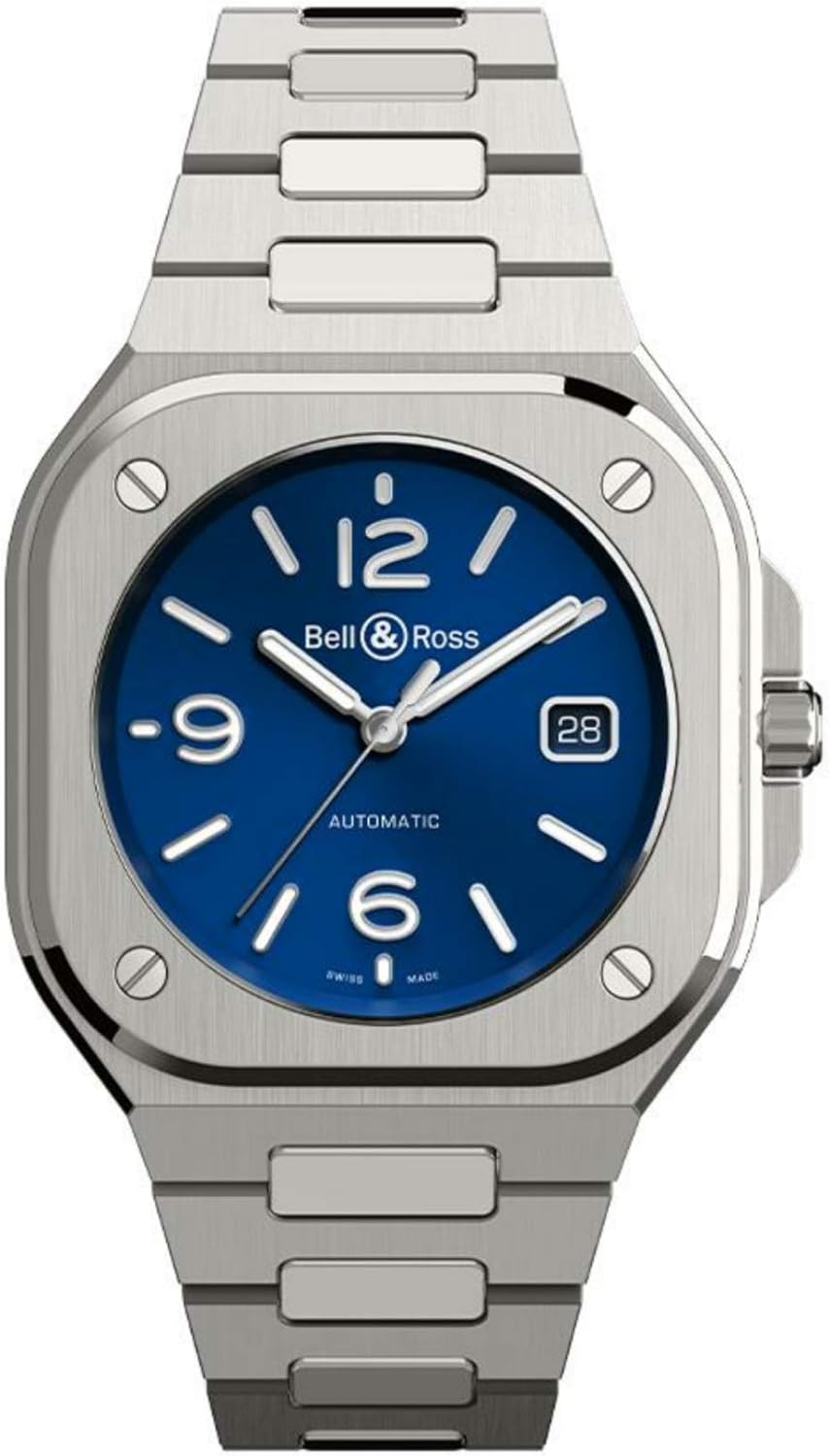 Bell &amp; Ross BR 05 Blue Steel Automatic Watch