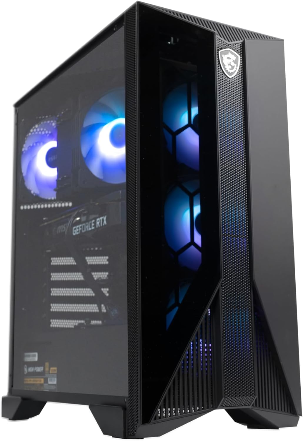 MSI Aegis ZS Gaming Desktop, AMD Ryzen 7 7700, GeForce RTX 4060, 16GB RAM, 1TB SSD, RGB Fan Cooling, Wi-Fi 6E, Keyboard &amp; Mouse Included, DIY Friendly, Windows 11 Home-Adv: 7NUC-607US