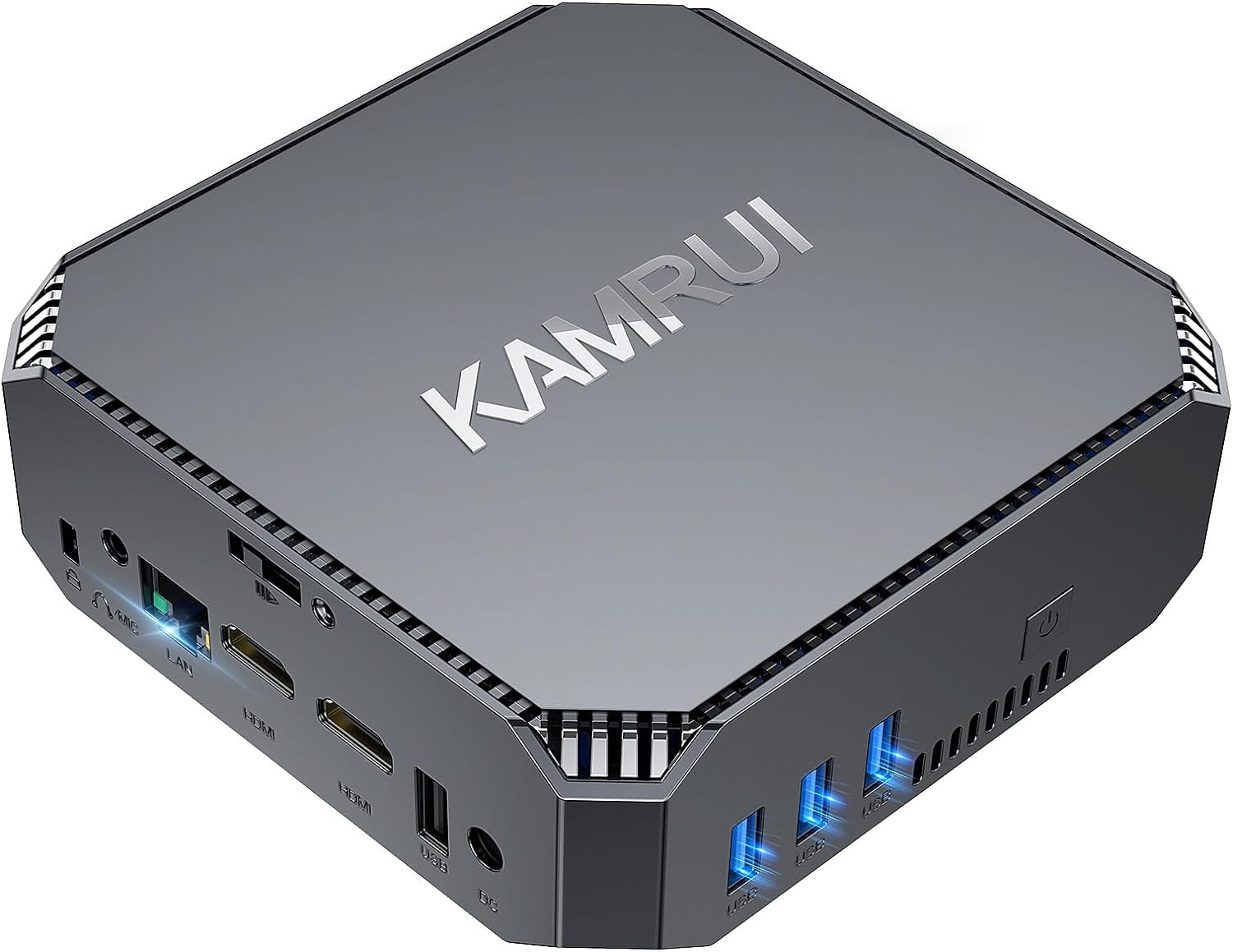 KAMRUI AK2 Plus Mini PC, N100 Mini PC Windows 11, Intel 12th Alder Lake N100(Up to 3.4GHz), Mini Computers 16GB RAM 512GB SSD, Mini Desktop Computer 4K/WiFi/BT4.2, Micro PC Tower Ethernet for Office