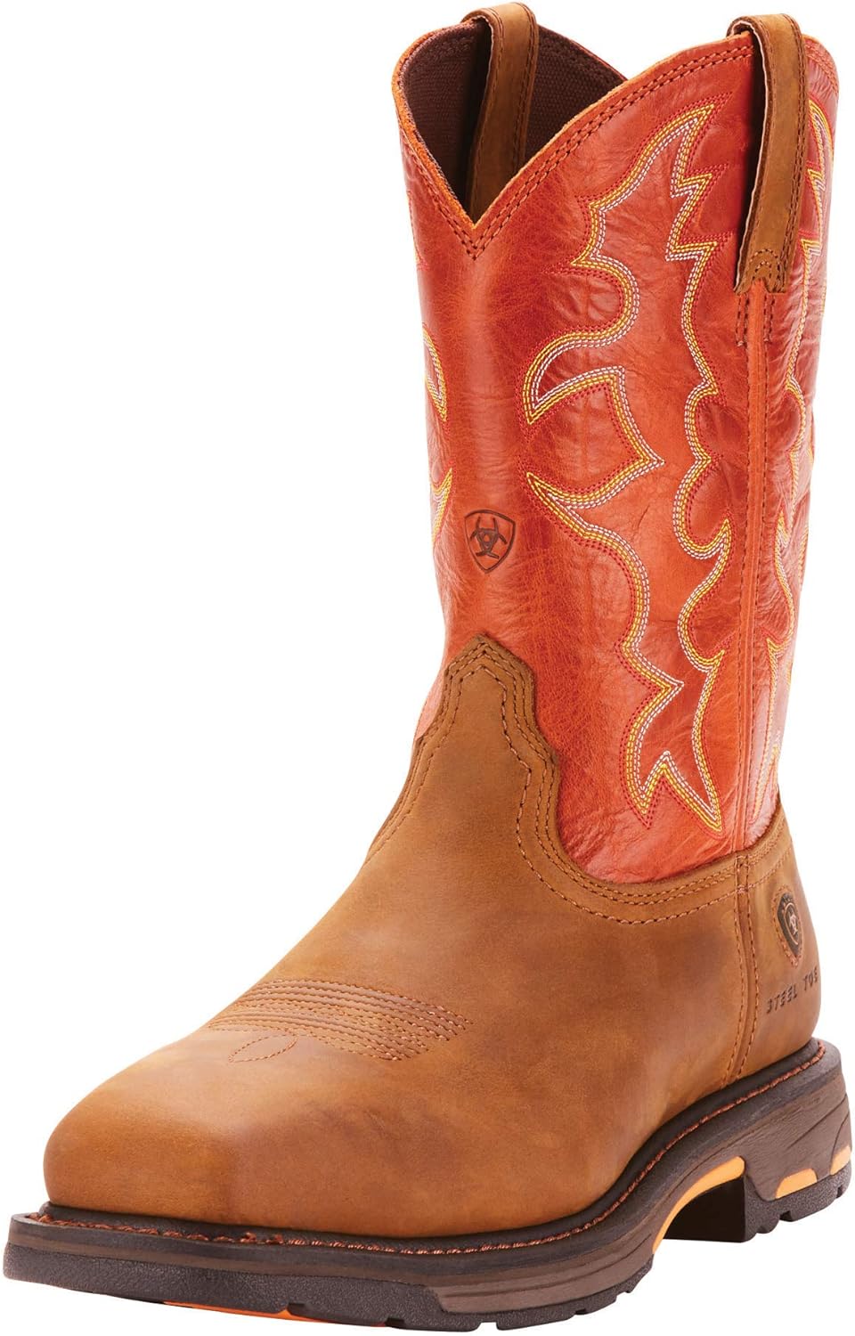 Ariat Men's Workhog Wide Square Toe Tall Steel Toe Work Boot