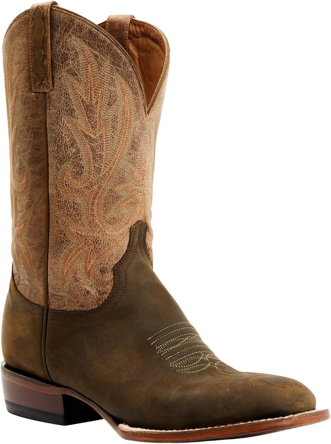 Lucchese Men's Gordon Western Boot Broad Square Toe - M4098.Wf