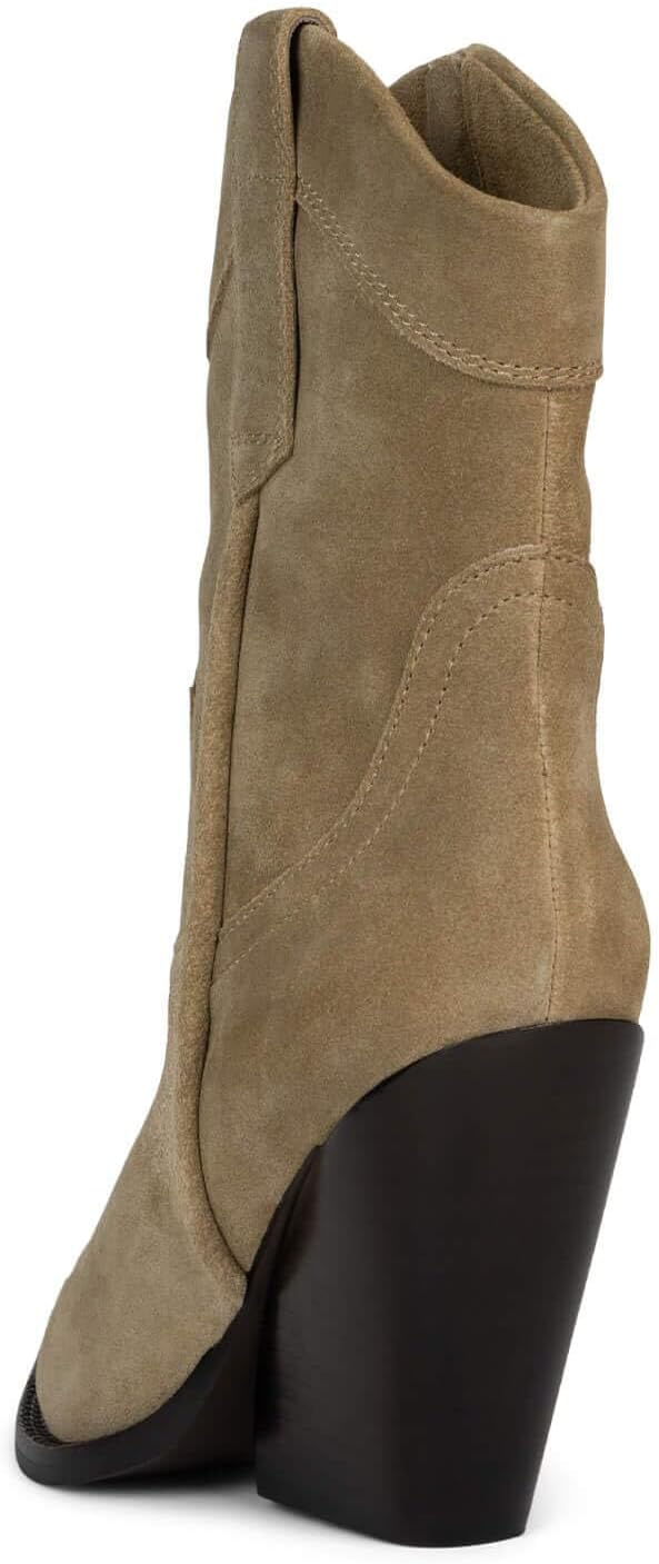 Jeffrey Campbell MI-AMIGO Boots Camel Suede 8