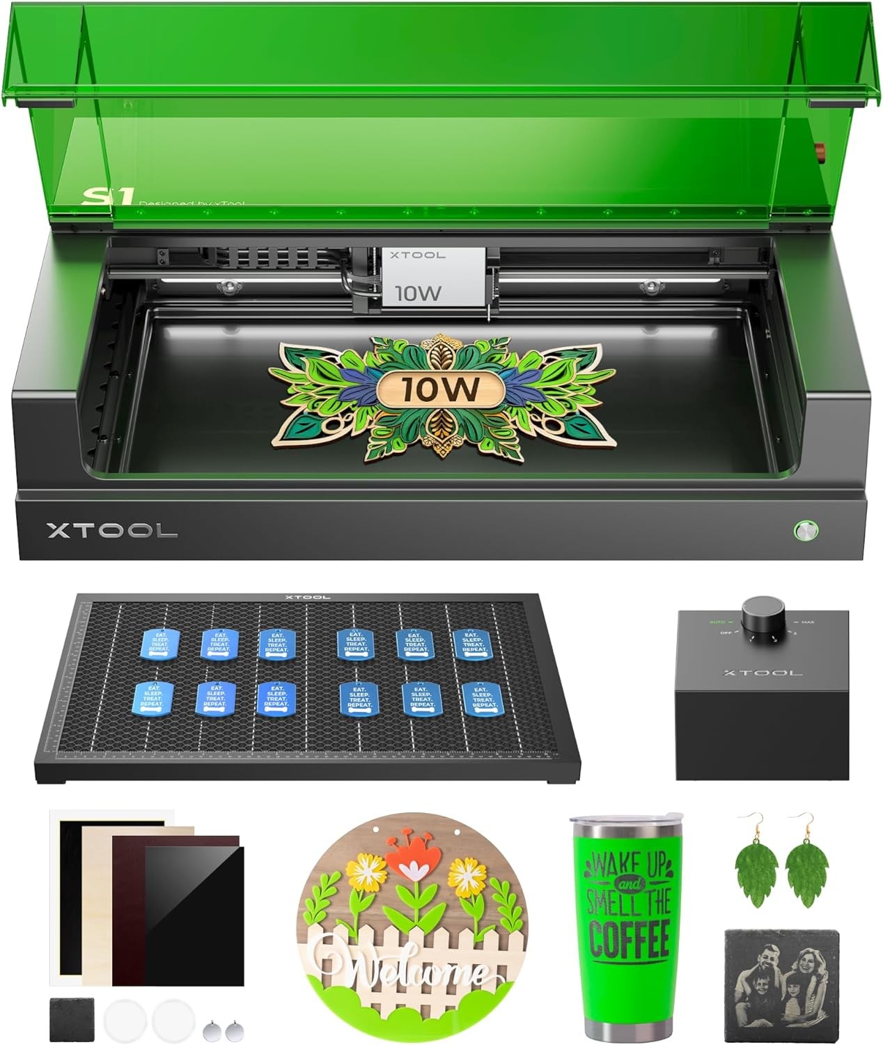 xTool S1 10w laser engraving machine, acrylic laser cutting machine