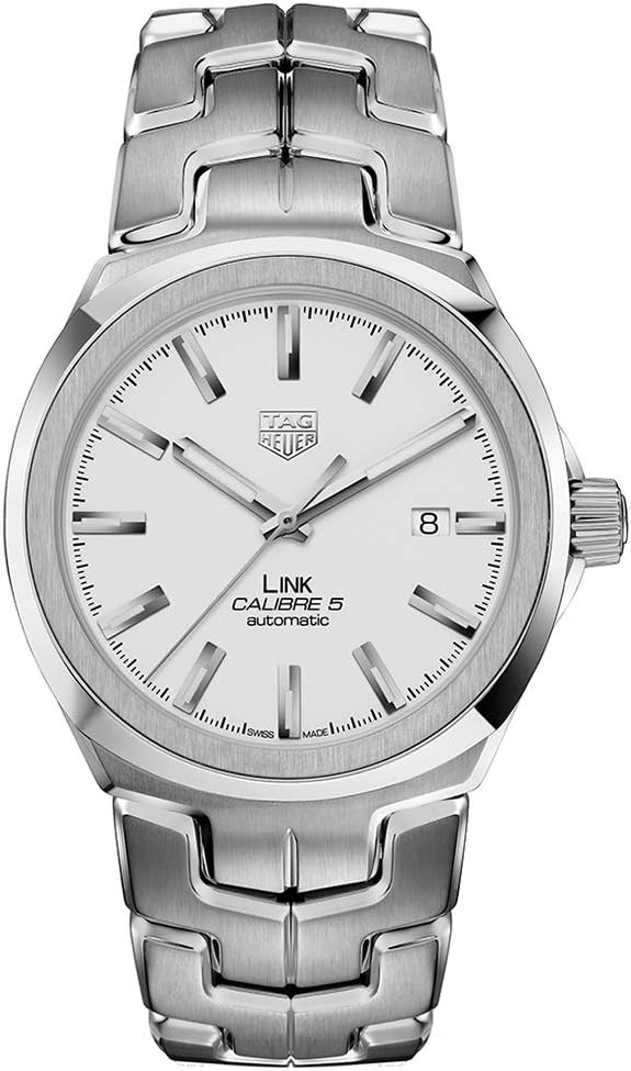 Tag Heuer Link Silver Dial Stainless Steel Men's Watch WBC2111.BA0603