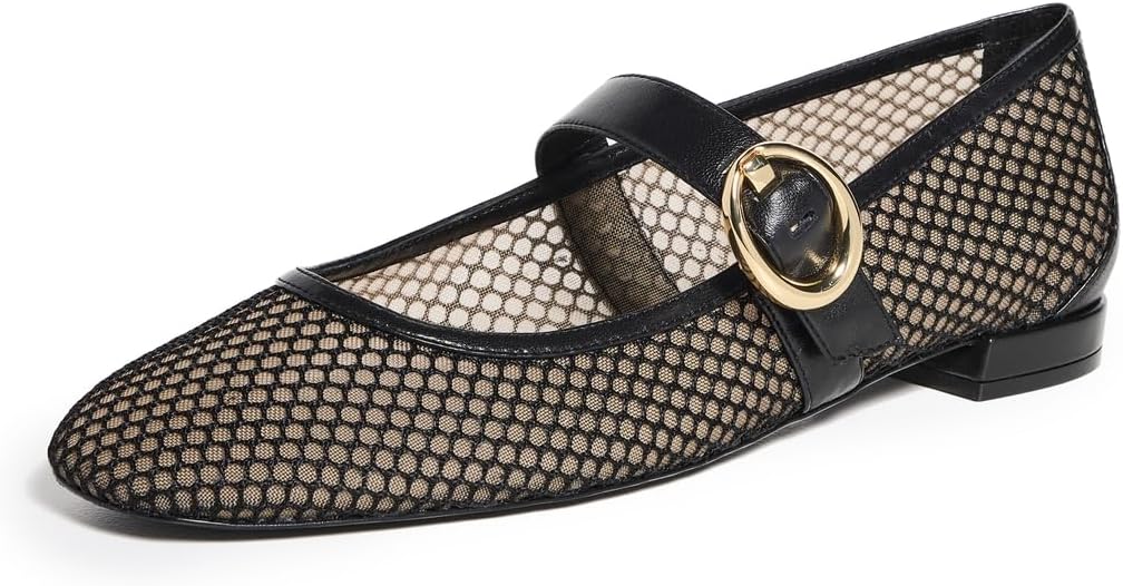 Stuart Weitzman Women's Arabella Mary Jane Flats
