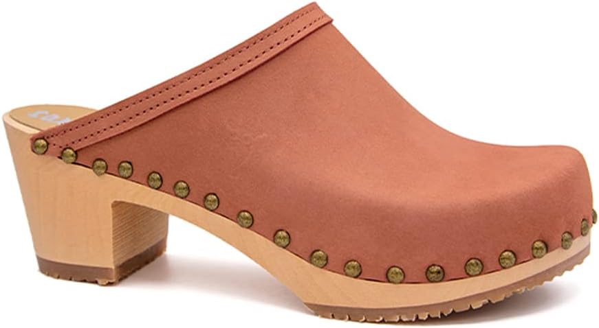 Sandgrens Swedish Handmade Wooden Clog Mule | Rome