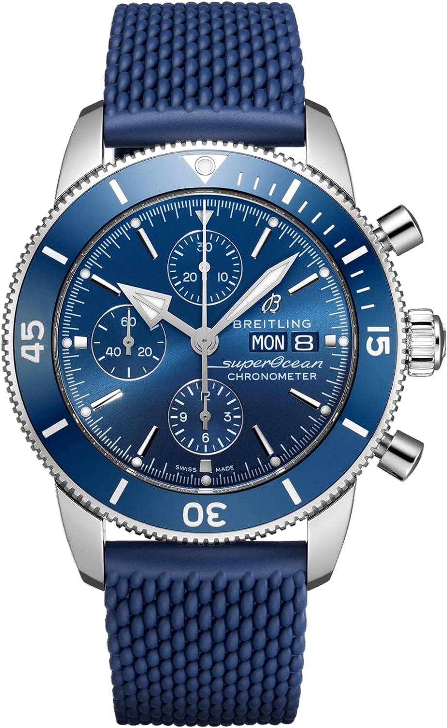 Breitling Superocean Heritage II Chronograph Automatic Blue Dial Men's Watch A13313161C1S1