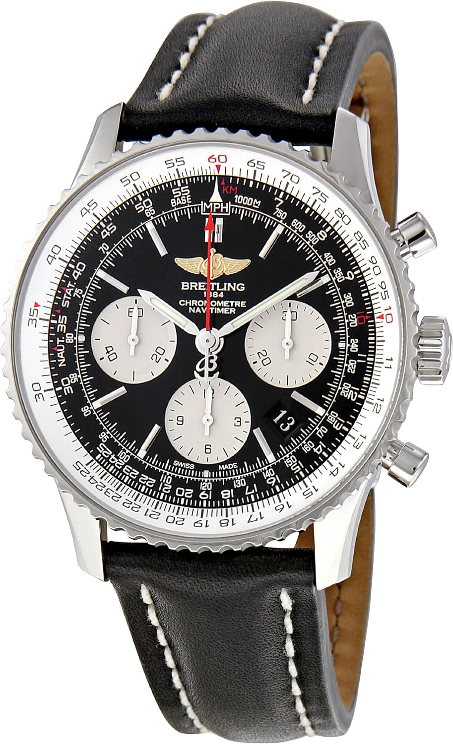 Breitling Men's AB012012-BB01 Navitimer Chronograph Stainless Steel Watch