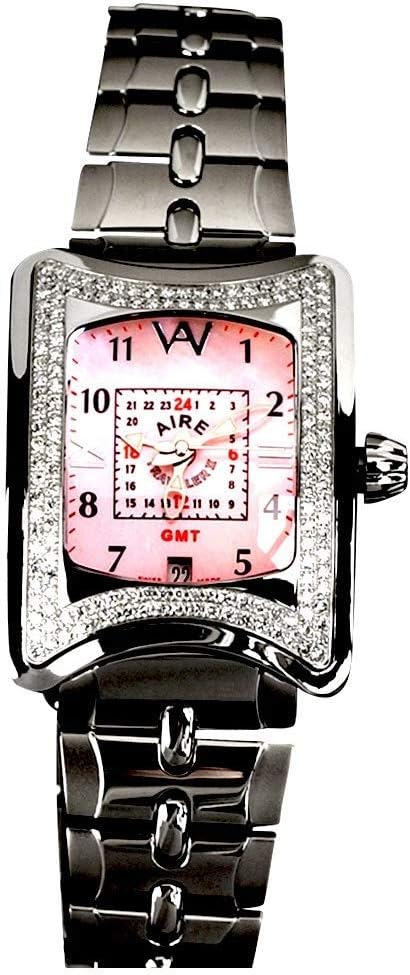 Aire Traveler II GMT Swiss -Made Automatic Unique Diamond Watch
