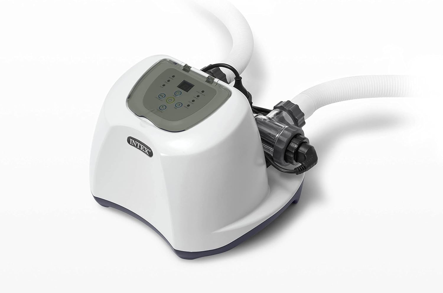 INTEX QS1200 Saltwater Chlorine System, for Above Ground Pools, Maintains Water Clarity, 110 to 120 Voltage,15,000 Gallons pool