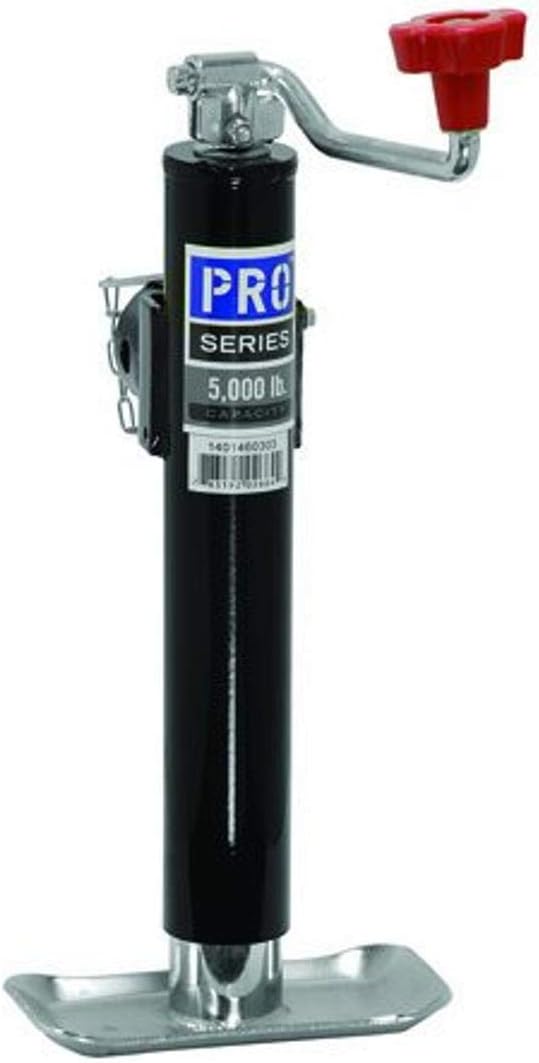 Reese 1401460303 Pro Series Weld-On Jack , Black