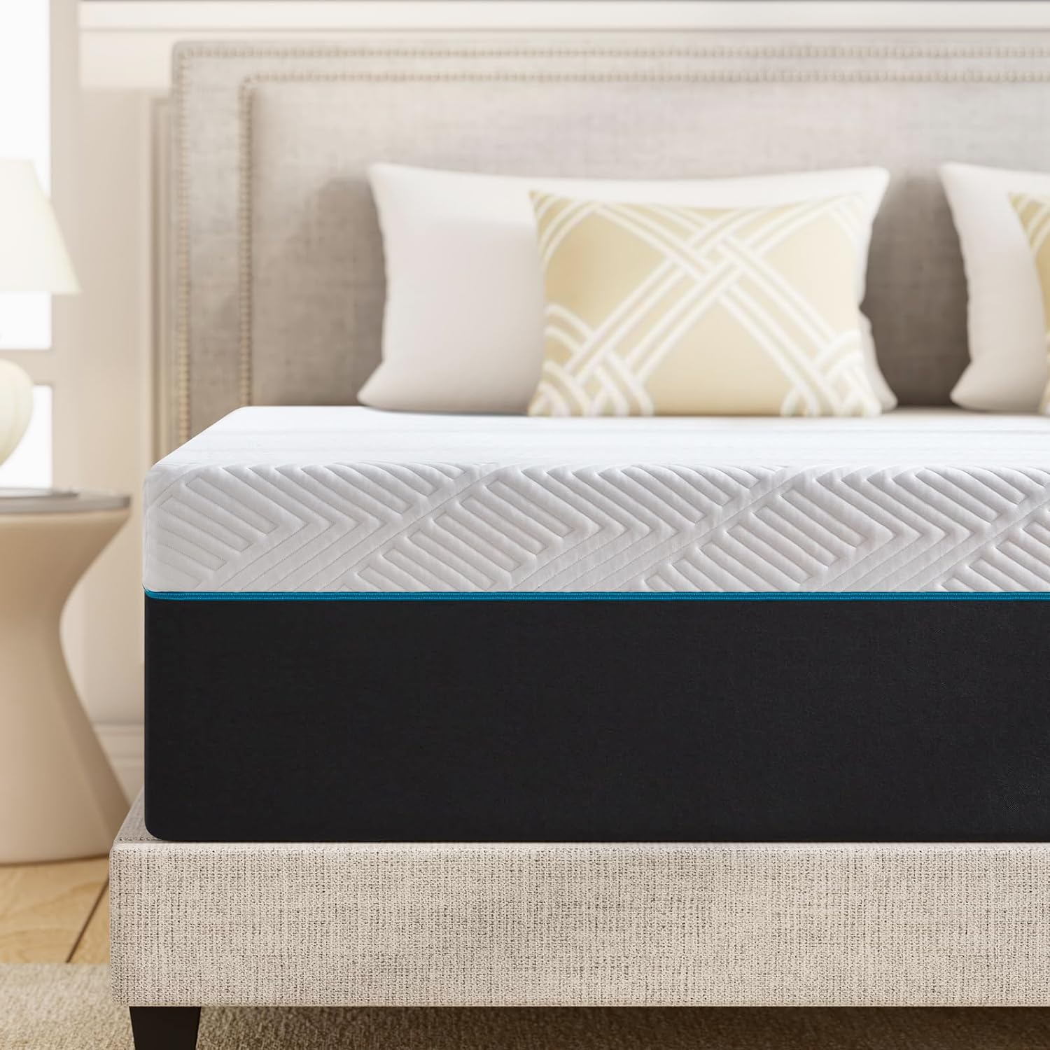 Queen Mattress,10-Inch Queen Size Foam Mattress in Box,Edges Support for Sleep Supportive,60" X 80" X 10"
