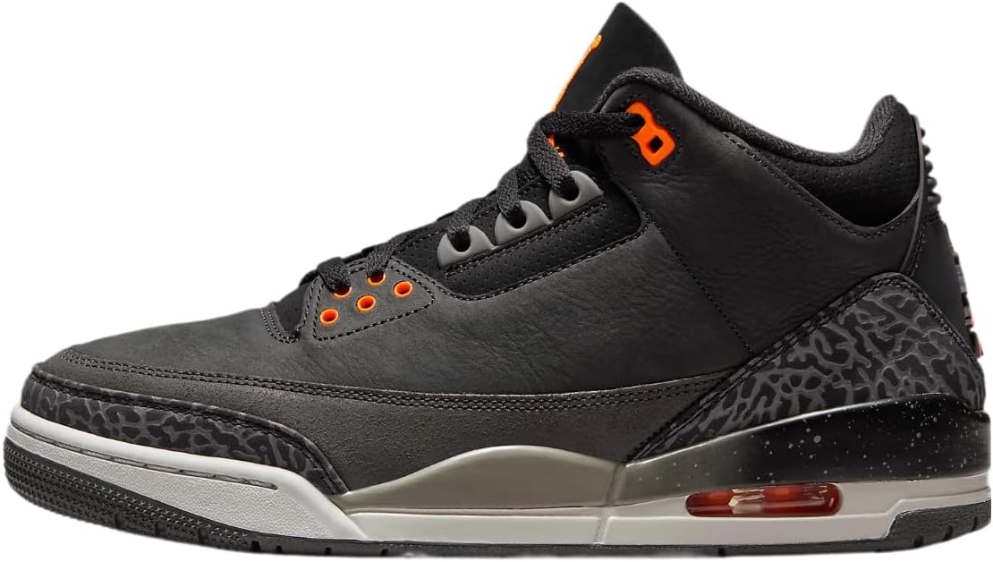 Jordan Men's 3 Retro Fear Pack Night Stadium/Total Orange (CT8532 080)