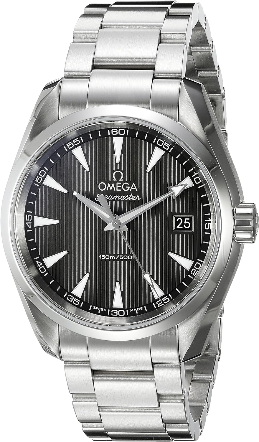 Omega Seamaster Aqua Terra Grey Dial Stainless Steel Mens Watch 231.10.39.60.06.001