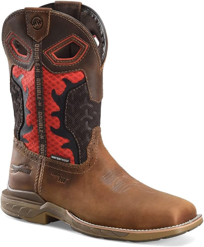 Double H Men's Purge CT Brown 9 D(M) US