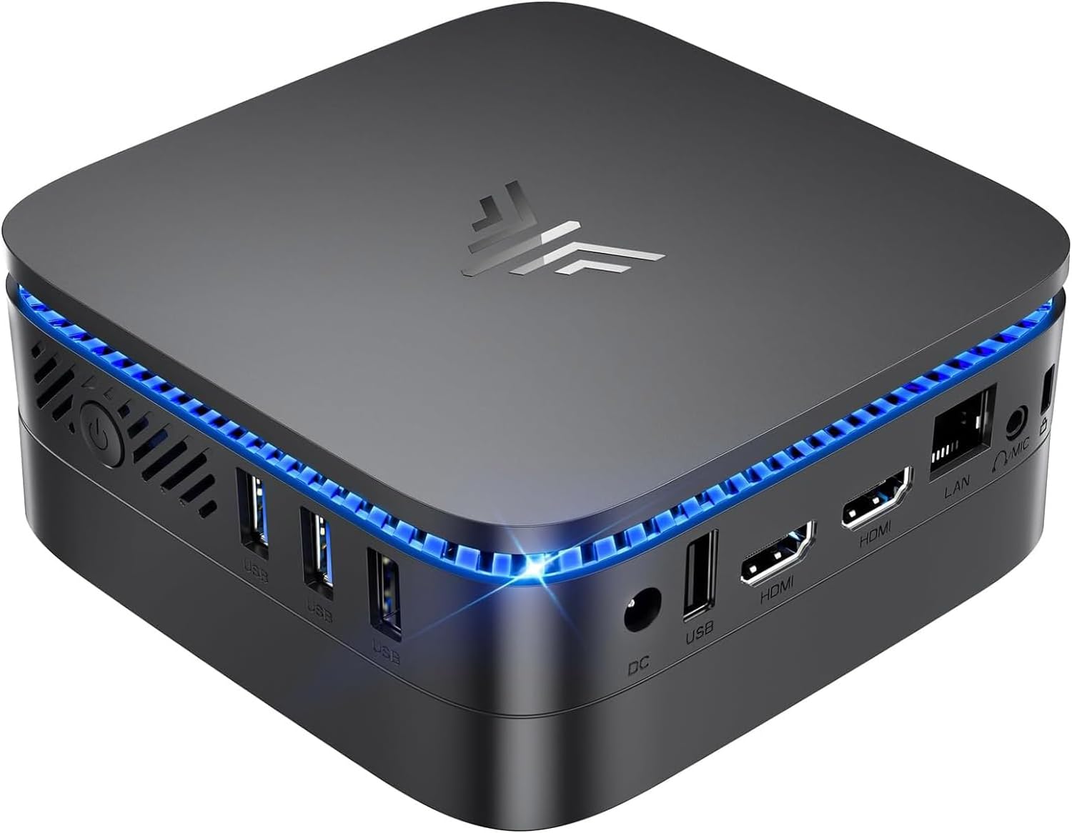KAMRUI AK1PLUS Mini PC,12th Alder Lake- N95 up to 3.4 GHz,16GB RAM+512GB M.2 SSD,Mini Desktop Computer Windows 11,Support 2.5" SSD (up to 2TB),WiFi 2.4G/5G,BT 4.2,4K, Business, Home, Office ﻿ ﻿