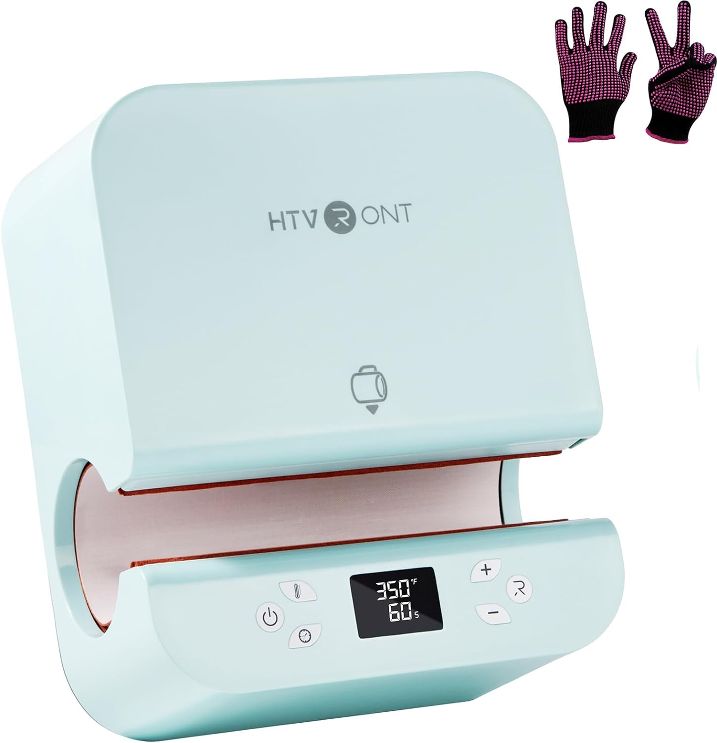 HTVRONT Auto Tumbler Heat Press Machine - Mug Heat Press Heat Up Fast &amp; Even, Professional Tumbler Press High-Security for 10-30oz(2.9-3.35inch) Sublimation Tumblers, Cups, Glasses and Mugs