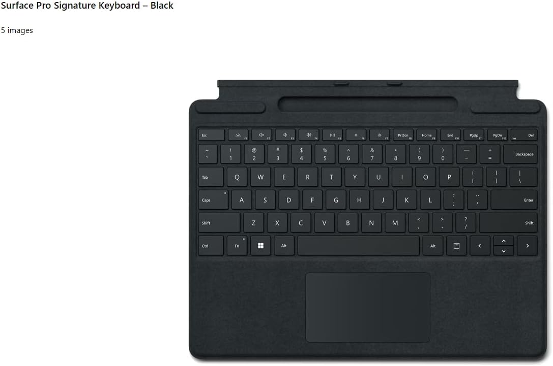 Microsoft Surface Pro 9 13" Touch-Screen Intel Core i5-16GB Memory - 256GB SSD Platinum- with Surface Pro Keyboard