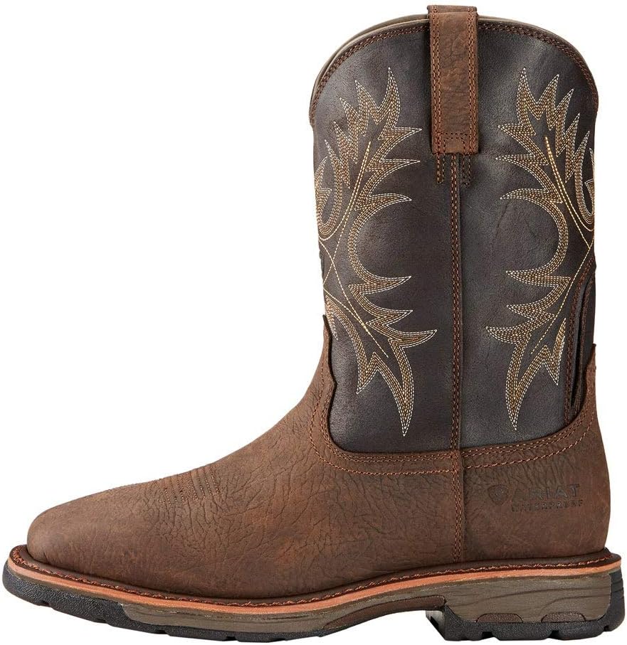 Ariat Men's Workhog Wide Square Toe Waterproof Work Boot