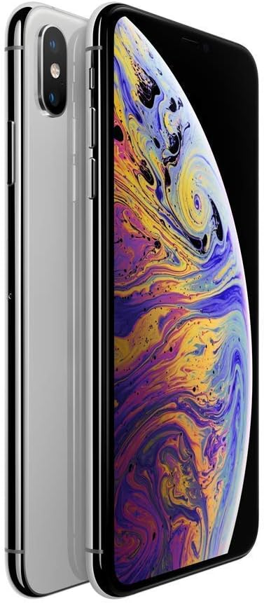 Apple iPhone Xs Max, 256GB, Silver - for T-Mobile (Renewed)