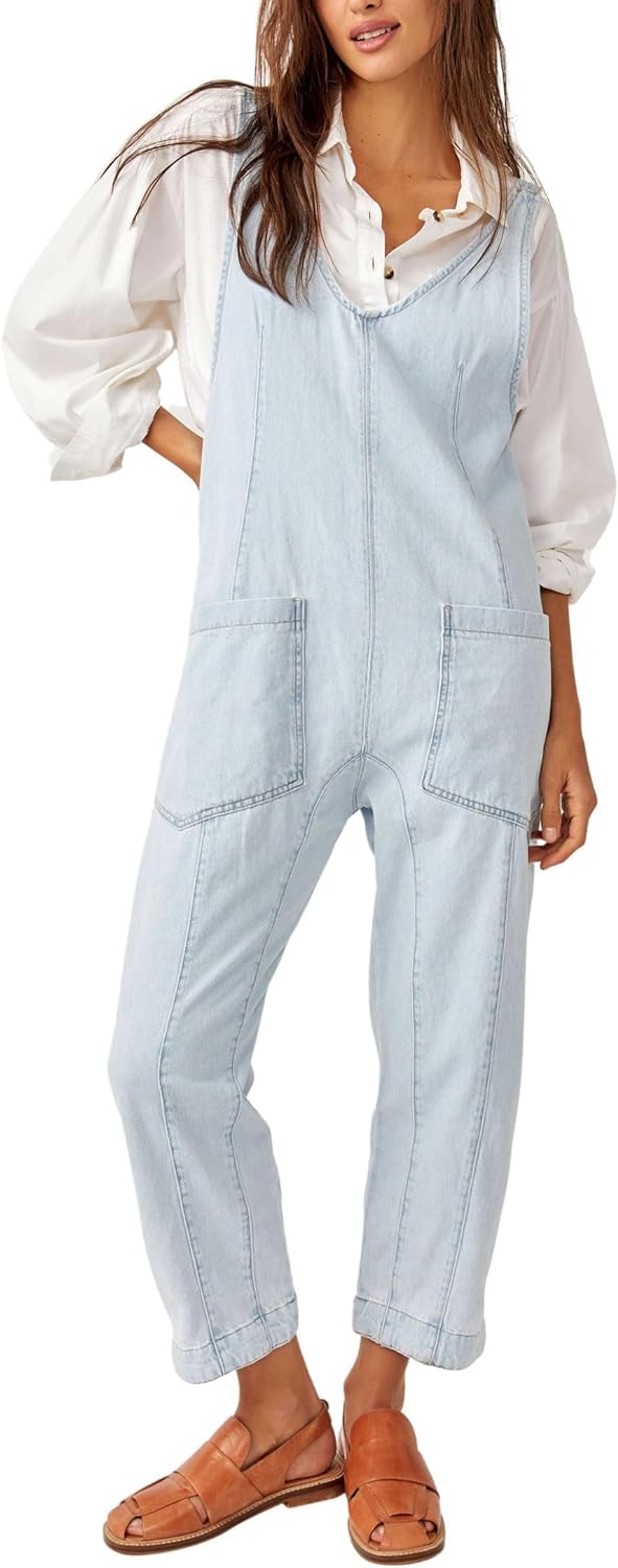 Free People womens High Roller Jumpsuit