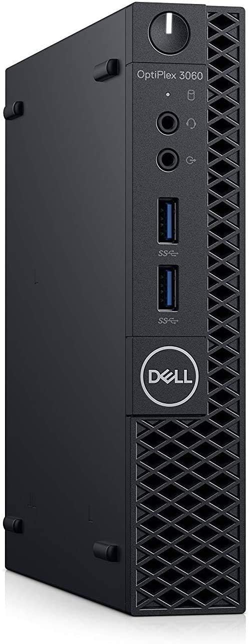 Dell OptiPlex 3060 Tiny Computer Micro Tower PC, Intel Core i5-8500T Processor, 16GB DDR4 Ram, 512GB NVMe SSD, Display Port, HDMI, Wi-Fi, Wireless Keyboard &amp; Mouse, Windows 10 Pro (Renewed)