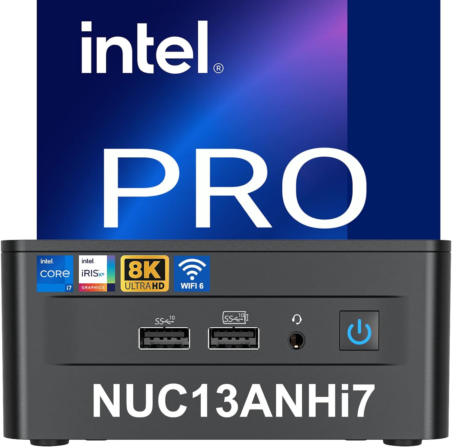 Intel NUC 13 Pro, Arena Canyon NUC13ANHi7 Mini PC with Core i7-1360P Processor, Intel Iris Xe Graphics, 32GB RAM&amp;1TB NVMe SSD (12C/16T/18M Cache,Up to 5.0GHz) Support 8K/WiFi6E/BT5.3-Win11 Pro