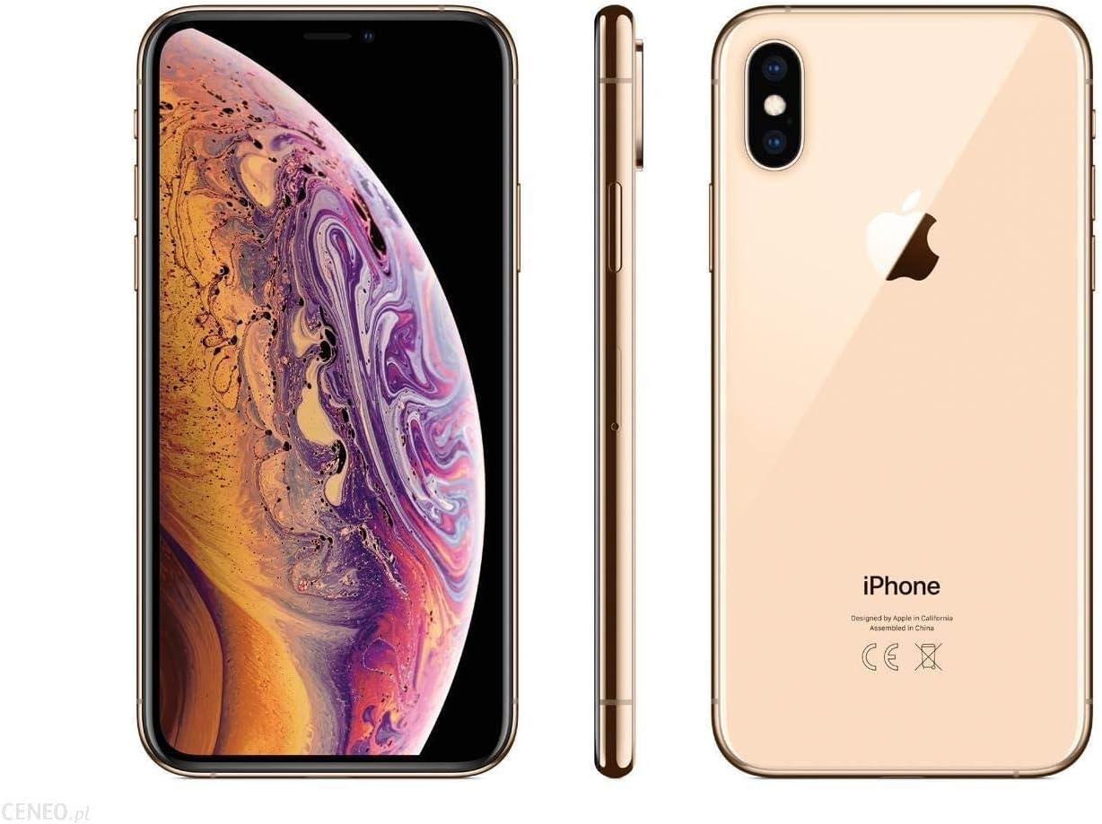 Apple iPhone XS Max, US Version, 256GB, Gold - GSM Carriers (Renewed)