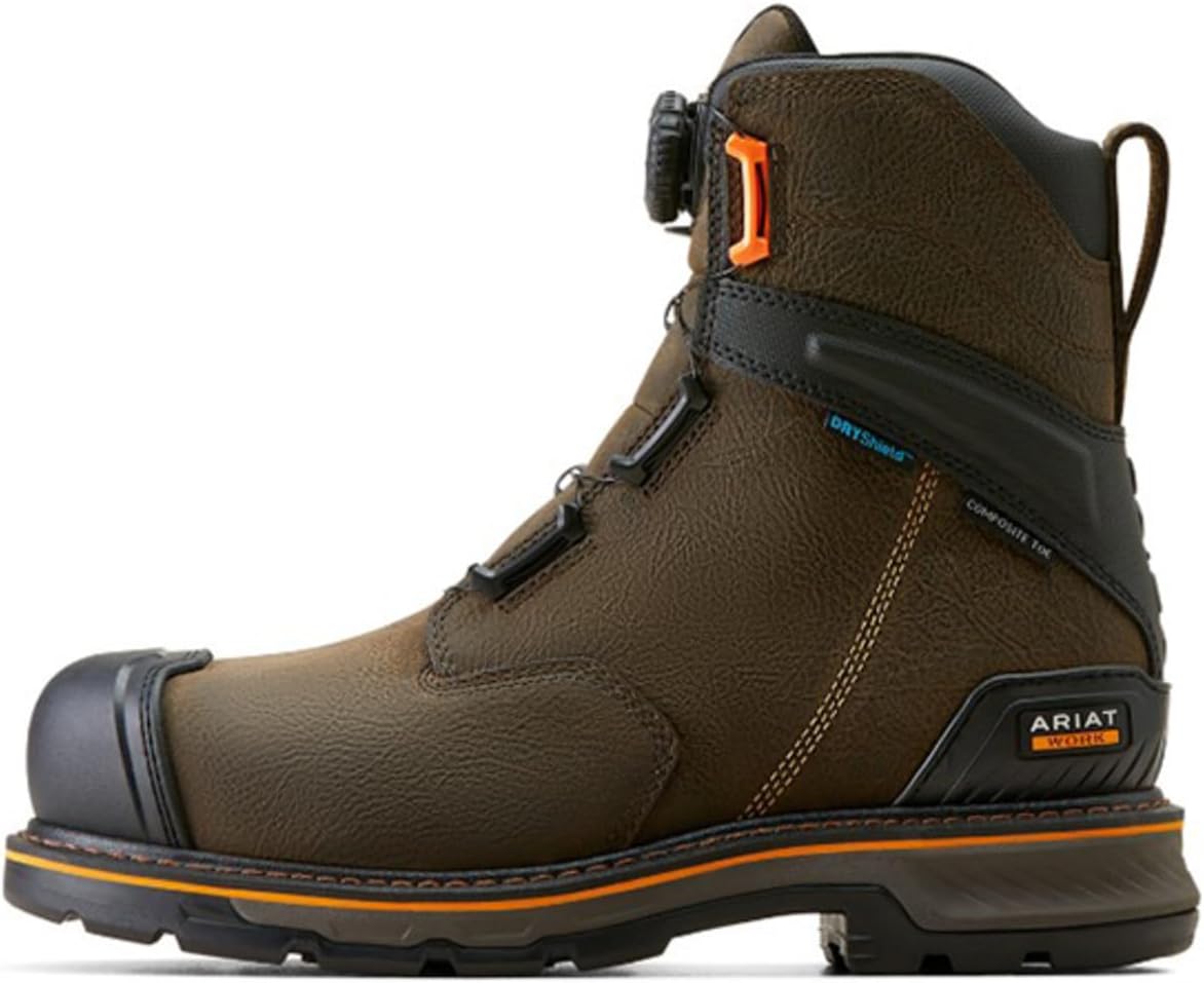 Ariat Men's Stump Jumper 8" BOA Waterproof Composite Toe Work Boot