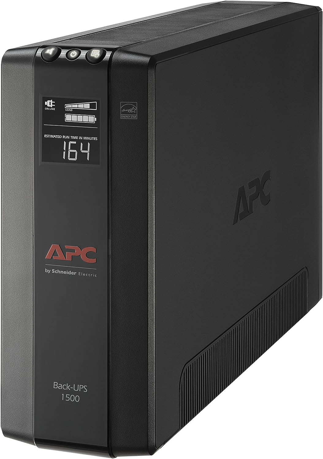 APC UPS 1500VA UPS Battery Backup and Surge Protector, BX1500M Backup Battery Power Supply, AVR, Dataline Protection