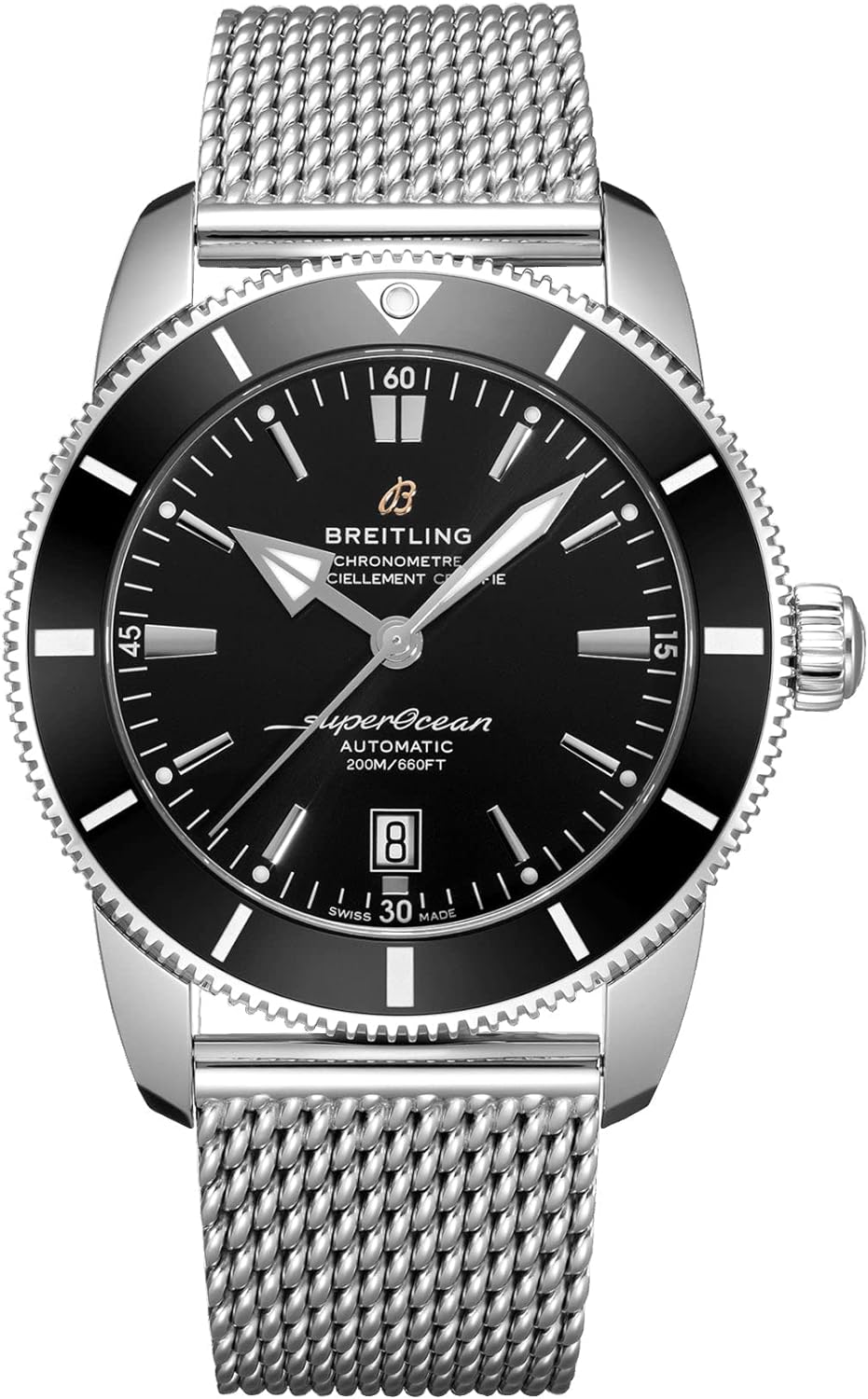 Breitling Superocean Heritage II Automatic Black Dial Men's Watch AB2020121B1A1