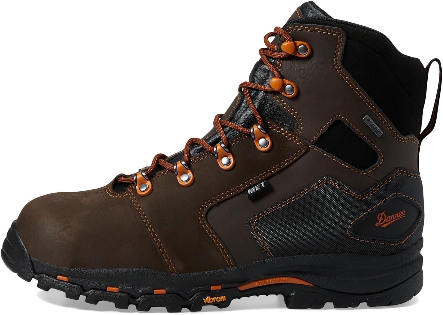 Danner Vicious NMT/MET/EH Brown/Orange 10 D (M)