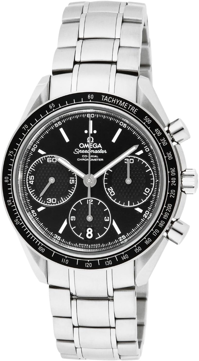 Omega Speedmaster Racing Automatic Chronograph Black Dial Stainless Steel Mens Watch 326.30.40.50.01.001