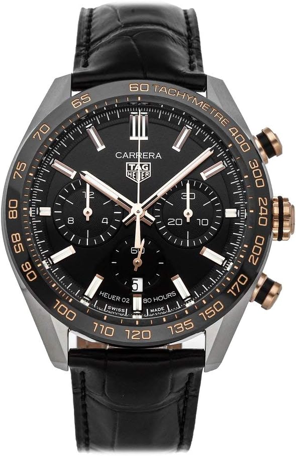 Tag Heuer Chronograph Automatic Black Dial Men's Watch CBN2A5A.FC6481
