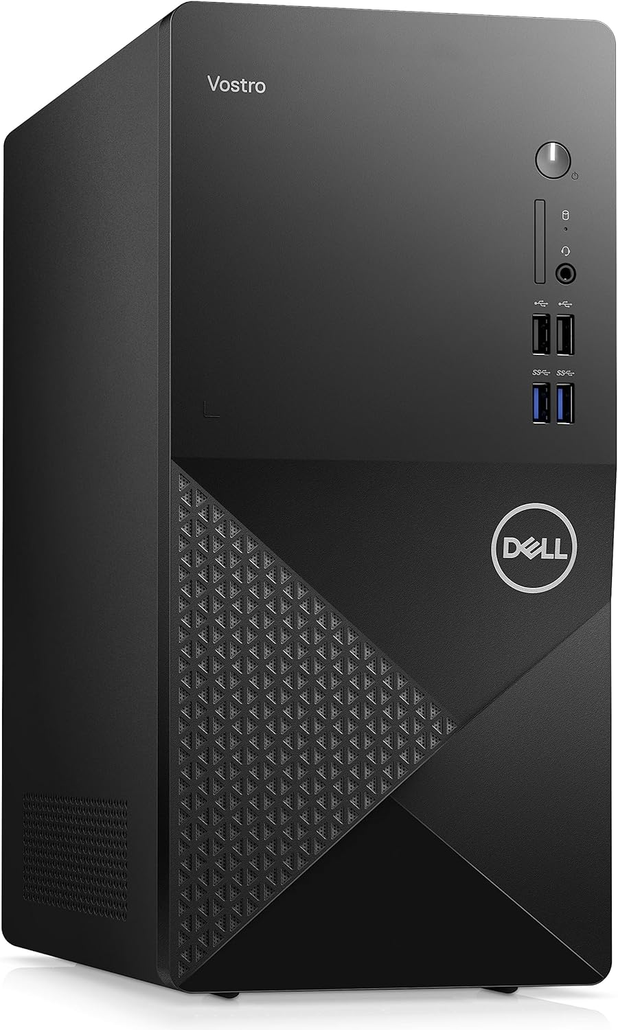 Dell Vostro 3910 Full Size Tower Business Desktop Computer, 12th Gen Intel Core i3-12100 (Beat i5-10600), 16GB DDR4 RAM, 512GB PCIe SSD, WiFi 6, Bluetooth, Keyboard and Mouse, Windows 11 Pro