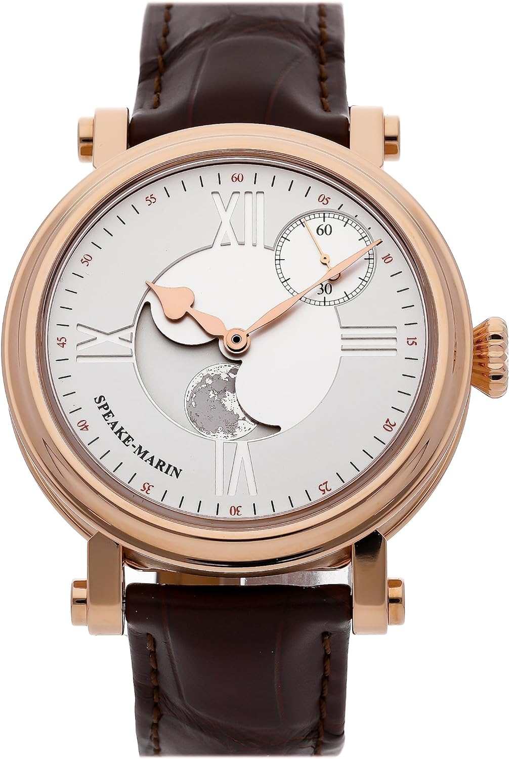 Speake-Marin One &amp; Two Automatic Silver Dial Watch 424210000 (Pre-Owned)