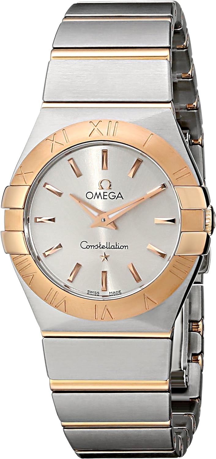 Omega Women's 123.20.27.60.02.001 Constellation Stainless Steel and 18k Gold Dress Watch