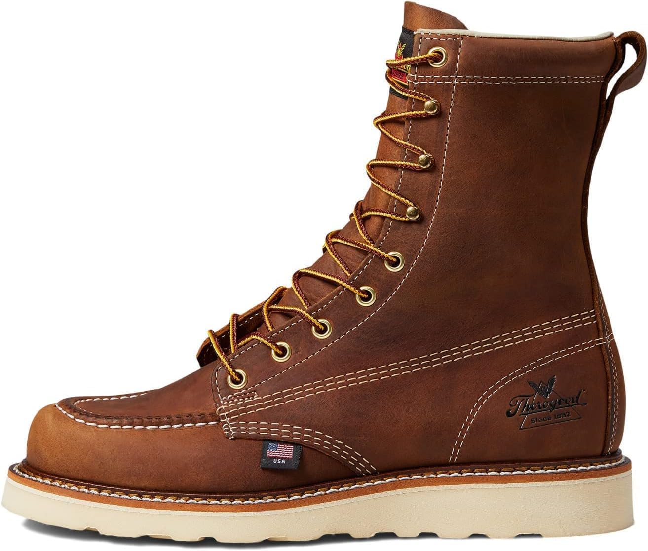 Thorogood mens American Heritage 8" Moc Toe