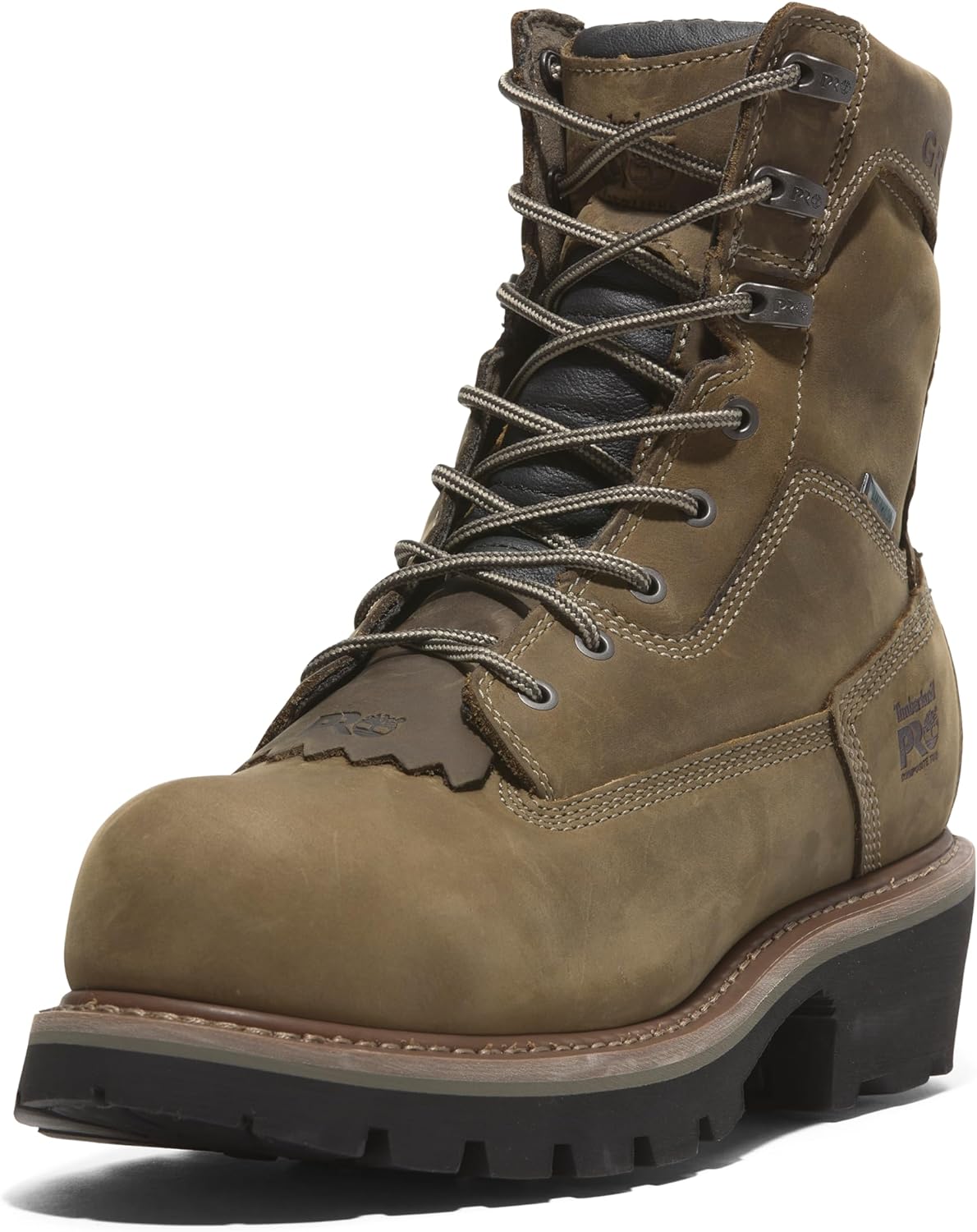 Timberland PRO Men's Evergreen 8 Inch Composite Safety Toe Insulated Waterproof Industrial Work Boot